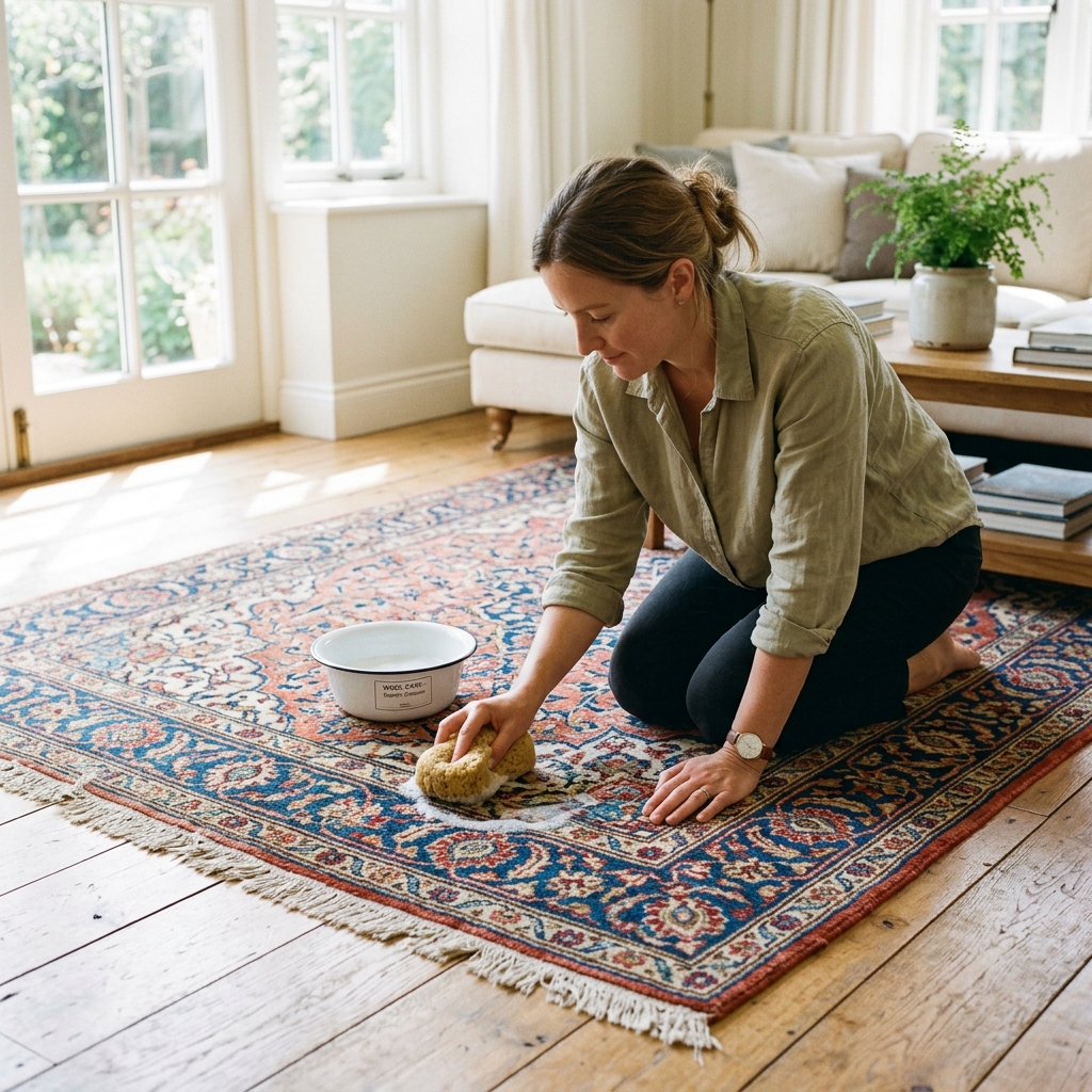 How to Clean Area Rugs at Home Without Damaging Them